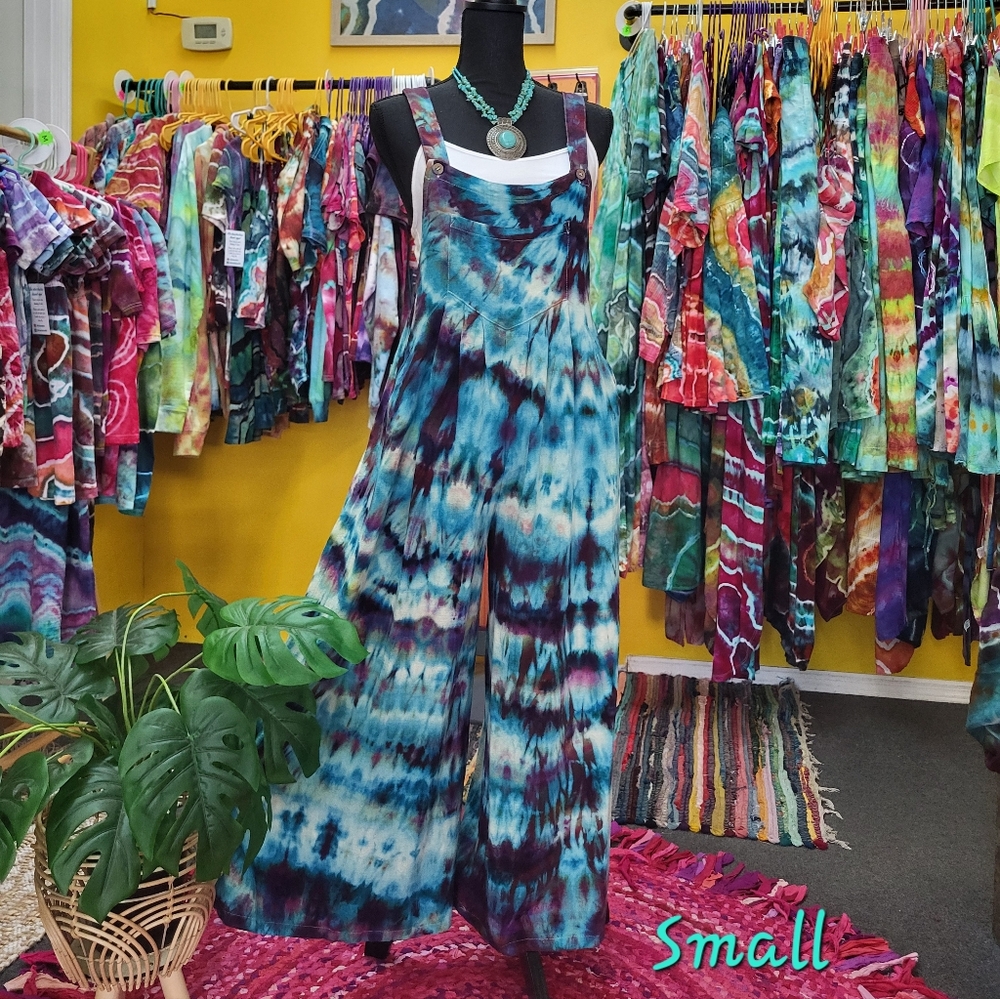 Tie-Dye Jumpsuit W/ Pockets